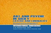 art and psYche in sicilY · art and psYche in sicilY laYers and liminalitY international conference 2-6 September 2015 ... Maria Musumeci, sovrintendente ai Beni Culturali of Sicilian