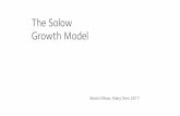 The Solow Growth Model - University of Oxfordusers.ox.ac.uk/~exet2581/UBC/Solow.pdf · 2. Solow growth model. Builds on the production model by adding a theory of capital accumulation