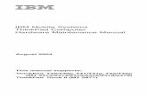 IBM Mobile Systems ThinkPad Computer Hardware Maintenance ...tamaki/manual/T42-T42p-manual.pdf · IBM Mobile Systems ThinkPad Computer Hardware Maintenance Manual August 2004 This
