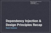 Dependency Injection & Design Principles Recap .Dependency Injection & Design Principles Recap ...