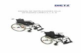 MANUAL DE INSTRUCCIONES SILLA DE RUEDAS CANEO S, … · 8 Información general Advertencias previas El diseño, la funcionalidad y la calidad de esta moderna silla de ruedas no le