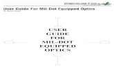 User Guide For Mil-Dot Equipped Optics - US Armorment, The ... 2005.12MH.pdf · User Guide For Mil-Dot Equipped Optics By: Michael Haugen Division Article 2005.12MH