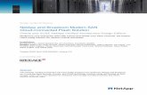 NetApp and Broadcom Modern SAN Cloud-Connected Flash … · NetApp and Broadcom Modern SAN Cloud-Connected Flash Solution ... architecture. 2