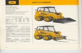 JD24-A LOADER - deere.com · JD24-A LOADER BUCKET SPECIFICATIONS A. Overall length with bucket B. Reach at max. height, bucket at full dump C. Clearance, bucket at full dump