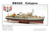 BB560 Calypso - Probably the Best Static and Radio Control ...billingboats-direct.com/estore/instructions/billing/bb560.pdf · BB560 Calypso Billing Boats ... Sur le monde sous-marin