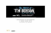 THE WORLD OF TIM BURTON C-MINE GENK 2018 - …caracascom.com/files/fichier_11689/dp-tim-burton-fr.pdf · Tim Burton de passage à C-mine du 28 au 30 septembre 2018 Dans le cadre de