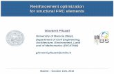 Reinforcement optimization for structural FRC elements · Reinforcement optimization for structural FRC elements University of Brescia (Italy), ... beam Lightweight ribbed one-way