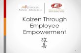 Kaizen Through Employee Empowerment - dqg.org · Arabian Automobiles Company is one of the largest automobile distributors in the Gulf and is the flagship company of the AWRostamani