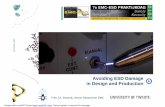 Avoiding ESD Damage in Design and Production - Fhi · Frits J.K. Buesink, Senior Researcher EMC 2 8 O c t o b e r 2 0 1 0 Avoiding ESD Damage in Design and Production Created with