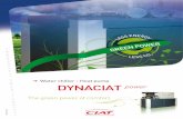 Water chiller - Heat pump DYNACIAT power - Breal - Homeeconstruct.weebly.com/.../commercial_brochure_dynaciat_power.pdf · Water chiller - Heat pump The green power of comfort •