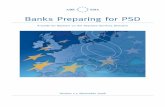 Banks Preparing for PSD - abe-eba.eu · BANKS PREPARING FOR PSD | 3 I. Introduction ‘Banks Preparing for PSD’ has been put together by an EBA Working Group1 with the objective