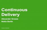 Continuous Delivery - bed-con.orgbed-con.org/images/files/bed2011/bed2011-continuousdelivery.pdf · Why Continuous Delivery? • Twelve Principles behind the Agile Manifesto: “Our