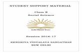 STUDENT SUPPORT MATERIAL - WordPress.com · KENDRIYA VIDYALAYA SANGATHAN . NEW DELHI . STUDENT SUPPORT MATERIAL . ADVISORS • Shri Santosh Kumar Mall, IAS, ... KV Malappuram. REVIEW