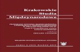 Krakowskie Studia Międzynarodowe - ksm.ka.edu.plksm.ka.edu.pl/tresc/krakowskie-studia-miedzynarodowe-2015-nr2.pdf · postępowanie Nuland w Kijowie. Było to o tyle zrozumiałe,