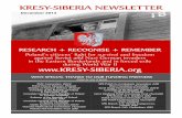 KRESY-SIBERIA NEWSLETTERkresy- .3 Kresy-Siberia Newsletter December 2013 this work, contributing