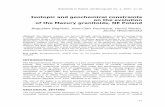 Isotopic and geochemical constraints on the evolution of ... · Granitoids in Poland, AM Monograph No. 1, 2007, 11-30 Isotopic and geochemical constraints on the evolution of the