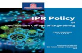 NEW HORIZON COLLEGE OF ENGINEERING (NHCE) …newhorizonindia.edu/nhengineering/wp-content/uploads/2017/01/IPR... · Section 1 INTRODUCTION 1.1 PREAMBLE New Horizon College of Engineering,
