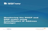 Monitoring the DHCP and DNS nodes using SolarWinds® IP ...cdn.swcdn.net/.../Monitoring_the_performance_of_DHCP_and_DNS.pdf · Share: 2 Monitoring the performance of DHCP and DNS