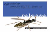 O About OWASP · The OWASP Top 10 has always been about risk, but this update makes this much more ... prevalence in 2007 was inflated by large numbers of PHP applications with this