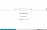 BlackBoxMachineLearning - davidrosenberg.github.io · BlackBoxMachineLearning DavidS.Rosenberg Bloomberg ML EDU September20,2017 David S. Rosenberg (Bloomberg ML EDU) September 20,