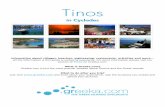 Greeka guide to Tinos · Tinos in Cyclades Information about villages, beaches, sightseeing, restaurants, activities and more... All the information is this guide is sorted by popularity.