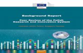 Peer Review of the Polish Research and Innovation System review... · Román Arjona, Chief Economist
