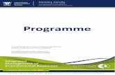 Programme - USVsilvic.usv.ro/conference2011/prog_conf_2011.pdf · Programme Integrated ... Bogdan STRÂMBU Louisiana Tech University, ... Mendel University in Brno, Faculty of Regional