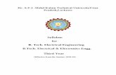 Syllabus for B. Tech. Electrical Engineering B.Tech ...siitgkp.edu.in/syllabus/B.Tech/EEE/3rdYear.pdf · STUDY AND EVALUATION SCHEME B-Tech. Electrical Engineering YEAR: 3rd ... Phasor