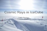 Cosmic Rays in IceCube - L'Irfu, Institut de Recherche sur ...irfu.cea.fr/Meetings/TeVPA/slides/19_07_pm_Berghaus.pdf · Patrick Berghaus Cosmic Rays in IceCube IceCube Components