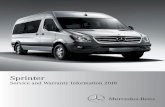 Sprinter - mercedes-benz-vans.ca .1 Dear Mercedes-Benz Owner: As an authorized Mercedes-Benz Sprinter