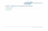 Intel® Edison Compute Module Hardware Guide - mouser.com Corporation... · The Intel® Edison Compute Module is designed to lower the barriers to entry for anyone prototyping and