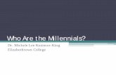 Who Are the Millennials? 31_shields.pdf · The Boomerang Generation Generation Y ... Empowered by Digital Technology ... Millennials Rising: The Next Great Generation.