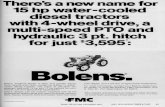 Bolens. - archive.lib.msu.eduarchive.lib.msu.edu/tic/wetrt/page/1978may41-50.pdf · To date, standard manuals have not been ... psi and speed? to 6000 rpm. Compact, engin e ... ISI