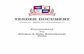TENDER DOCUMENT · separate Technical Proposal and Financial Proposal duly signed, ... Qurban Lines, Lahore, no later ... Terms and Conditions of this Tender Document and Specifications