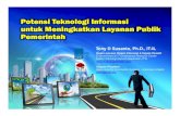 PotensiPotensiTeknologiTeknologiInformasiInformasi ...si.fst.uinjkt.ac.id/wp-content/uploads/2016/06/... · Chapter President Associaon of Informaon Systems –Indonesia chapter (AISINDO)