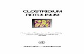 CLOSTRIDIUM BOTULINUM - who.int · Dry mouth, blurred vision, and diplopia are usually the earliest ... with autonomic (dry mouth, difficulty focusing eyes) and cranial nerves dysfunction