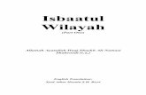 Isbaatul Wilayah - bsijamat.org · Imam Mahdi (a.t.f.s.). ... Bohra Shia Ithna Ashari Jamat, Zilqad 1436 AH/August 2015 . 8 Preface of the Author In the name of Allah, the Beneficent,