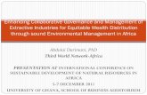 Enhancing Collaborative Governance and Management of ...i.unu.edu/media/unu.edu/page/24842/icsdnra_2011-dr.-darimani.pdfDoes collaborative governance enhance equitable distribution