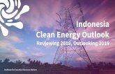 Indonesia Clean Energy Outlook - iesr.or.idiesr.or.id/wp-content/uploads/Indonesia-Clean-Energy-Outlook-2019.pdf · The inauguration of first wind farm in Indonesia, PLTB Sidrap I,