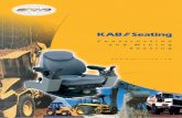 Construction and Mining Seating - KAB Seating … and Mining Seating These suspension seats offer drivers significantly improved comfort and protection from harmful vibrations in their