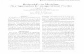 Reduced- Order Modeling: New Approaches for Computational Physics … · Reduced- Order Modeling: New Approaches for Computational Physics Il'altor .A. Silva N-AS1 Langley Rcsc~nrcll