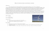 Wind Turbine Demonstration Guide - Rose … Turbine Demonstration Guide Abstract The purpose of this demonstration is to promote interest in S.T.E.M. ( Science, Technology, Engineering,