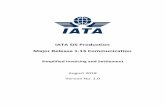 Major Release 1.13 Communication - iata.org · Page | 5 IATA SIS Major Release 1.13 Communication v 1.0 Key points about a dispute are listed below: 1) Disputes can be raised using