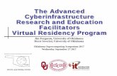 The Advanced Cyberinfrastructure Research and Education ... · Cyberinfrastructure Research and Education Facilitators ... Campus Champion, proposal ... “A Model for Advanced Cyberinfrastructure