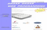 rio astamal DASAR DASAR WEB PROGRAMMING · 2. Browser mengirim HTTPRequest ke server 3. Server merespon HTTPRequest dari browser 4. Server mengirim HTTPResponse ke browser 5. Browser