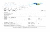 Rubella Virus - EUROSPITAL fileNovaLisa TM Rubella Virus IgG – ELISA 0483 Enzyme immunoassay for the quantitative determination of IgG-class antibodies against Rubella Virus in human
