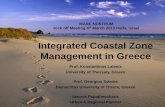 Integrated Coastal Zone Management in Greecemarenostrumproject.eu/wp-content/uploads/2013/12/MareNostrum... · Integrated Coastal Zone Management in Greece Prof. Konstantinos Lalenis