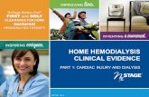HOME HEMODIALYSIS CLINICAL EVIDENCE - nxstage.com · HOME HEMODIALYSIS CLINICAL EVIDENCE PART 1: CARDIAC INJURY AND DIALYSIS. 2 APM1532, Rev.A ... CHF 5% Arrhythmia/ cardiac arrest