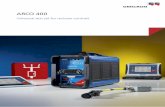 ARCO 400 Brochure Designed to fit specific requirements Manual control and test templates Specific recloser and sectionalizer test modules in the ARCO Control software allow the convenient