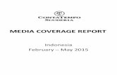 Indonesia February May 2015 - files.ctscuderia.comfiles.ctscuderia.com/files/Media Coverage Report Q1 Feb -May 2015.pdf · Selain busana yang dikenakan, aksesori juga merupakan opsi
